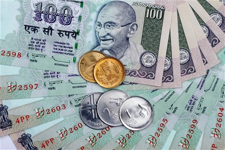 Indické rupie (ilustraní foto)