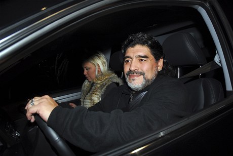 Diego Maradona v aut