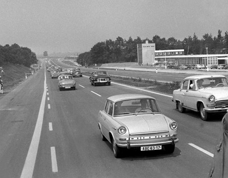 První uivatelé dálnice D1 - rok 1971