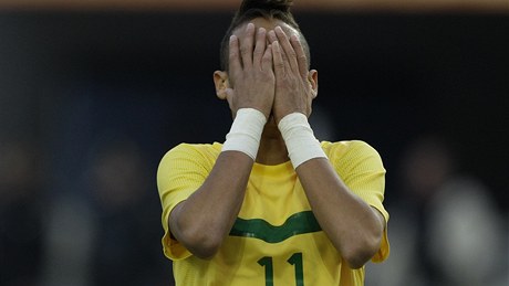 Neymar je zklamaný z pedasného vyazení Brazílie.