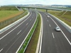 Nov otevený úsek dálnice D1.