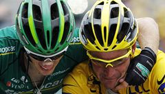 Pierre Rolland a Thomas Voeckler.