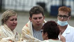 Vyd�ení, ale p�e�iv�í pasa�é�i z potopeného parníku