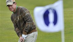 Na British Open padla dv hole-in-one. Amatr Lewis se dr