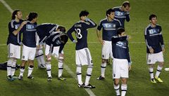 Argentina vypadla na mistrovství Ji�ní Ameriky ve �tvrtfinále. (Messi)