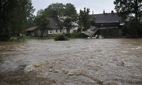 Rozvodnná íka Smdá v Raspenav na Liberecku