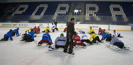 HC Lev Poprad zaal trénovat na sezonu v KHL.