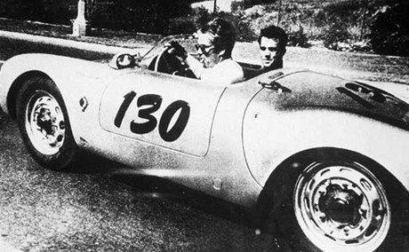 James Dean a jeho legendární porsche