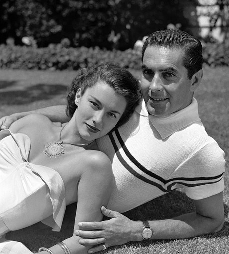 Linda Christianová s manelem na snímku z roku 1948
