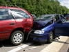 Nehoda na dálnici - ilustraní foto