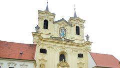 Na trase moravské Svatojakubské cesty je i kostel v Rajhrad (na snímku). 