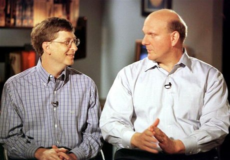 Bill Gates a Steve Ballmer