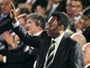 Pelé pi losování kvalifikací o postup na MS 2014.