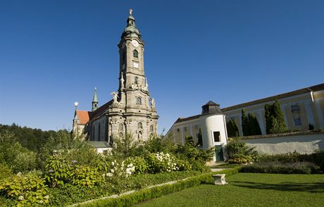 Kostel románského klátera Zwettl, Rakousko