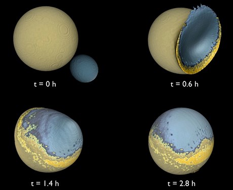 Astronomov tvrd, e kolem Zem dve obhaly dva msce. Po srce pohltil vt msc men - teorie Velkho plesku