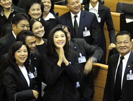 Jinglak Šinavatrová po svém zvolení