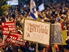 Masové demonstrace v Izraeli proti vysokým nákladm na bydlení a za vyí státní výdaje do sociálních program se zúastnilo kolem 350 000 lidí.