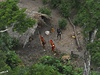 Indiánský kmen v amazonském pralese (ilustraní foto)