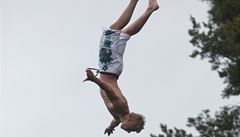 Highjump 2011 mistrovství republiky ve skocích do vody v lomu u P�íbrami.