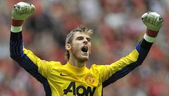 Brank Manchesteru De Gea ukradl v obchod koblihu