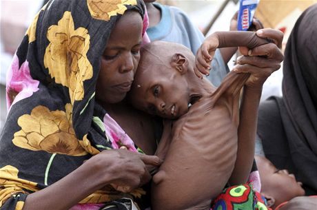 Hladomor v Somálsku. 