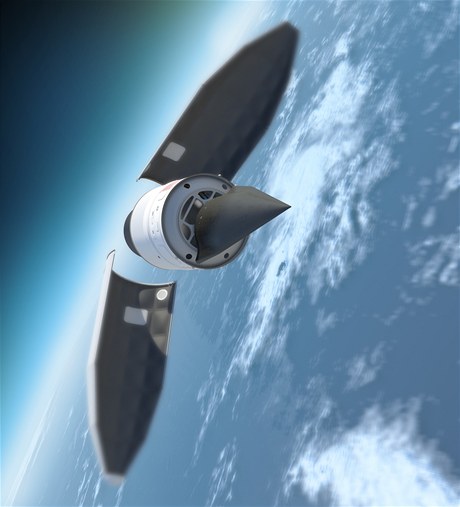 Agentura DARPA testovala superletoun Falcon HTV-2.
