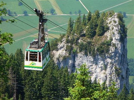 Lanovka na bavorskou horu Tegelberg