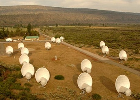 Allenv teleskop v Kalifornii.