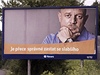 Billboard s Petrem tvrtníkem si stílí z Jiího Paroubka