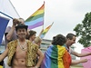 Pochod Prague Pride zaal na námstí Republiky