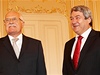 Václav Klaus a Vojtch Filip.