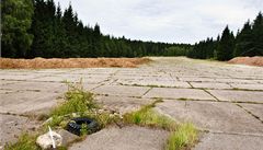 Leti�t� v Brdech, z n�ho� do exilu odlétal Edvard Bene�.