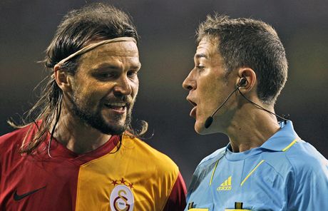Tomá Ujfalui v dresu Galatasaray.
