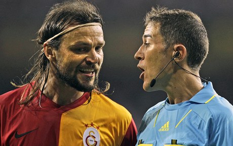 Tomá Ujfalui v dresu Galatasaray.