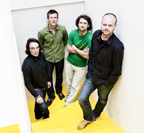 Roman Brychta, Ondej Hofmeister, Petr Leek a Adam Halí (zleva) spolen pracují od roku 2002. 
