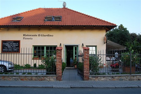 Italskou restauraci il Giardino najdete v praskm Branku