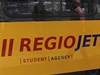 Vlak spolenosti RegioJet s majitelem skupiny Student Agency Radimem Janurou