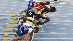 Usain Bolt na MS v Tegu zlato neobhájil.