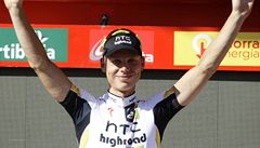 asovku jednotlivc v desáté etap cyklistické Vuelty vyhrál suverénn Nmec Tony Martin 