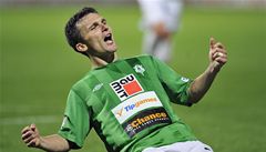 Jablonecký kanonýr David Lafata p�isp�l k ne�ekané ligové gólové smr�ti u� p�ti brankami 