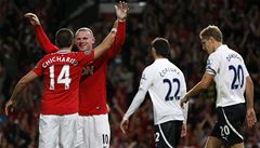 Manchester United porazil ve lgru Tottenham 3:0