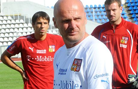 Michal Bílek, trenér eské fotbalové reprezentace.
