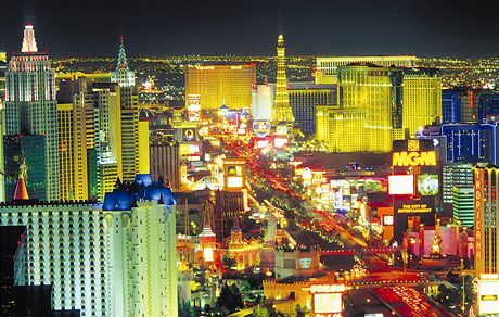 Pohled na Las Vegas
