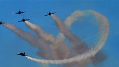 Francouzská skupina L-39 Albatros Breitling Jet Team 