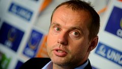 Trenér �eských volejbalist� Jan Svoboda