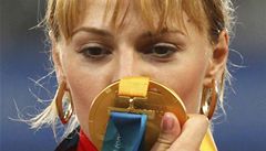 Zlatá Abakumovová z MS 2011 v Tegu.