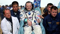 Americký astronaut Ron Garan po přístání zpátky na Zemi. | na serveru Lidovky.cz | aktuální zprávy