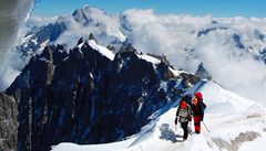 Pět dní ve vánici: na Mont Blanku uvízli horolezci