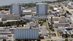 Jaderné za�ízení Marcoule na snímku z roku 2009