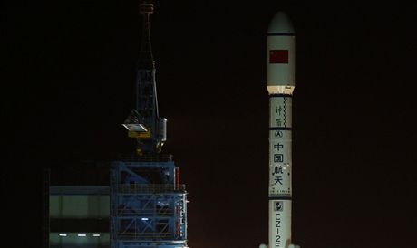 na vypustila raketu, kter nese na obnou drhu prvn modul budouc nsk vesmrn stanice Nebesk palc (Tchien-kung).